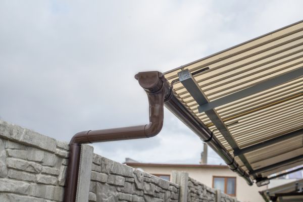 Plastic Downspout Installation in Plant City